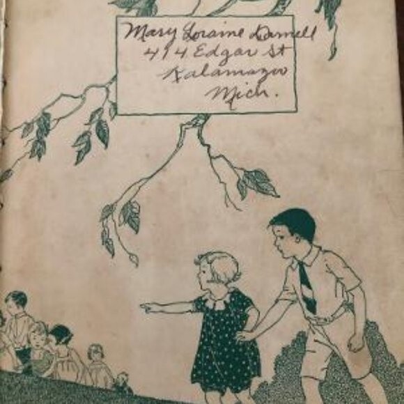 Vintage 1930 Elson Basic Readers Book One Life Reading Service - Picture 2 of 6